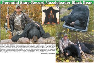 State Record Black Bear « Minnesota Deer & Turkey Classic