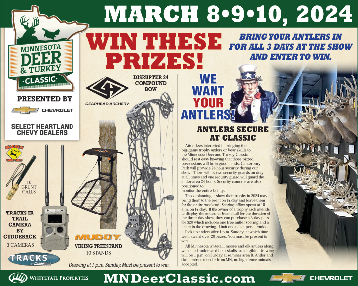 FAQ For The Minnesota Deer & Turkey Classic's Antler Scoring