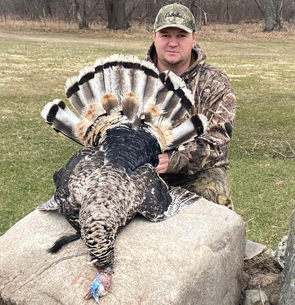 LIGHT COLORED GOBBLER from CASS COUNTY